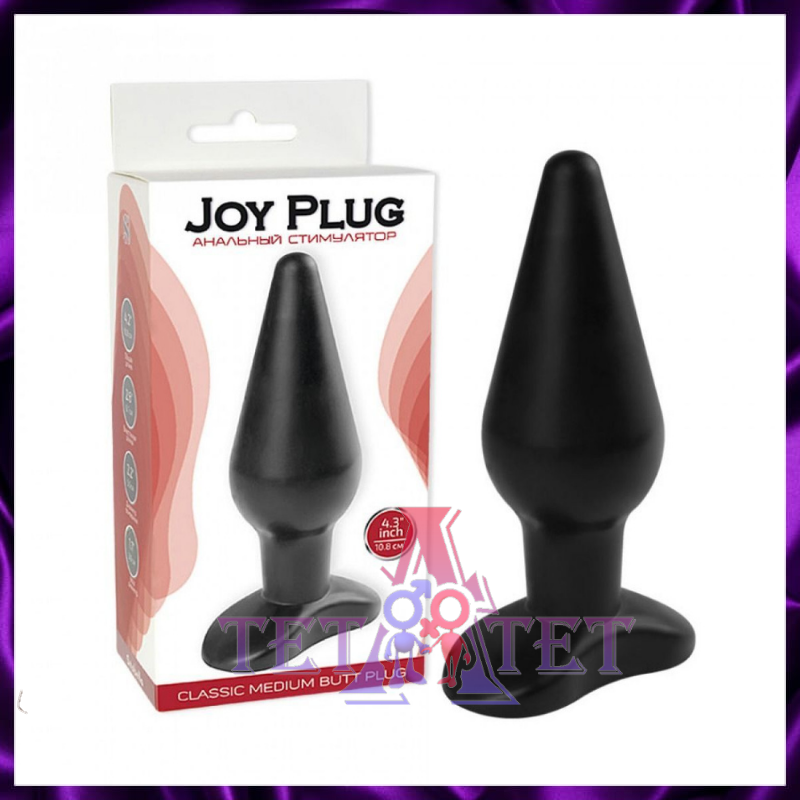 Анальная пробка JOY PLUG Classic Medium